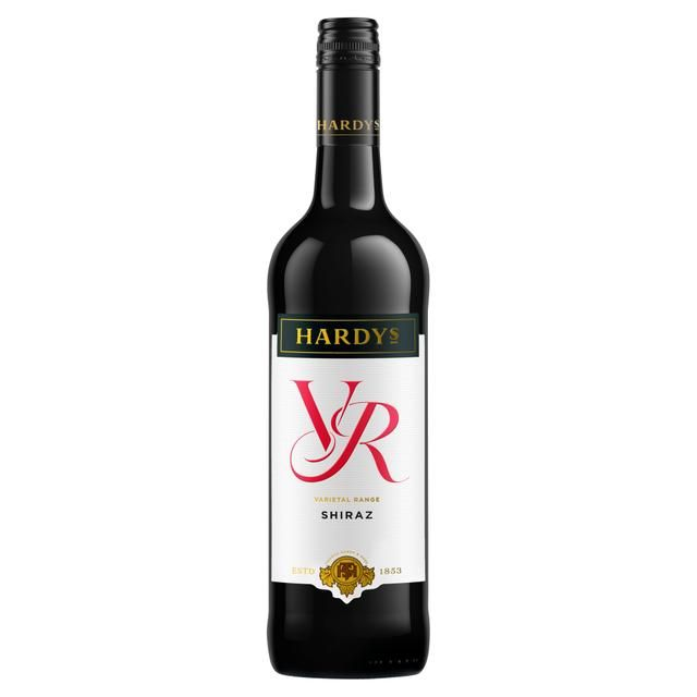 HARDY`S VR SHIRAZ RED WINE 75CL