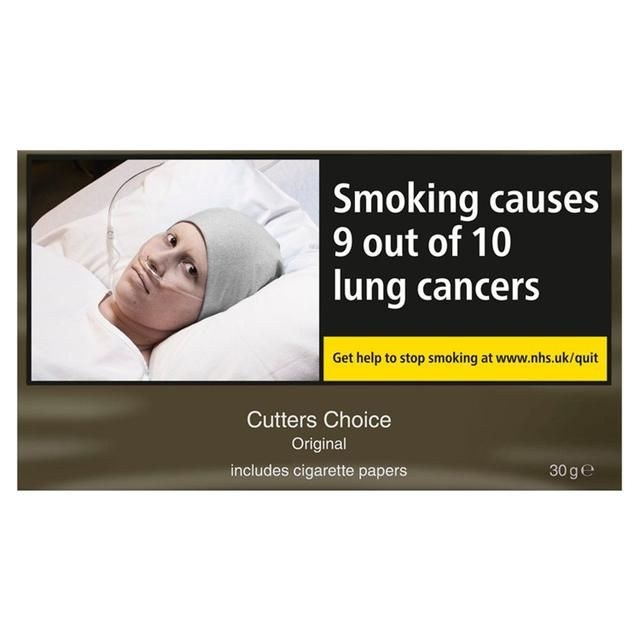 CUTTERS CHOICE ORIGINAL TOBACCO 30G