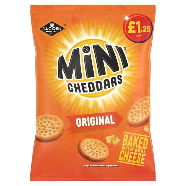 UNITED BISCUITS JACOBS MINI CHEDDARS ORIGINAL